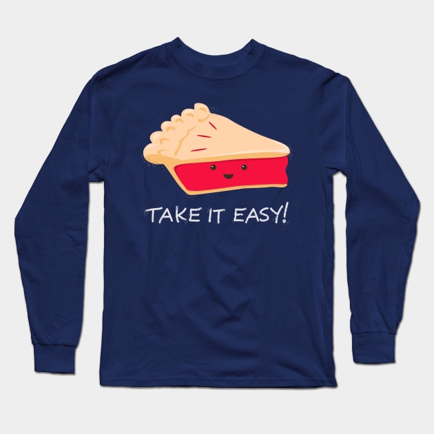 Easy Pie Long Sleeve T-Shirt by AnishaCreations